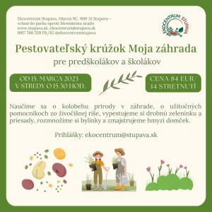 Pestovateľský krúžok Moja záhrada