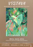 plagát, výstava: Pozdrav k MDŽ