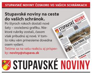 Stupavské noviny - v novom šate.