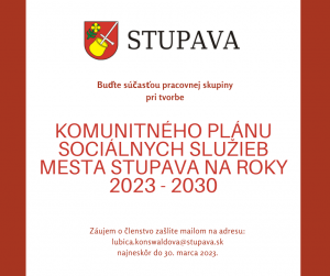 Výzva - komunitný plán