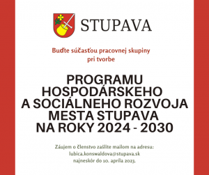 PHSR mesta Stupava