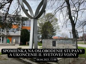 Spomienka na oslobodenie Stupavy.