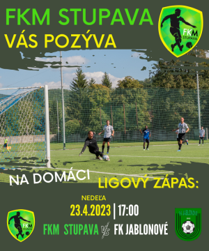 Domáci ligový zápas mužov.