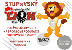 Plagát Lion Kids - ROZHÝB SA S NAMI 
