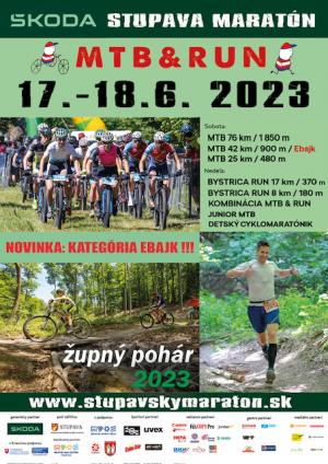 POZVÁNKA  NA  TRADIČNÝ  CYKLOMARATÓN  MTB STUPAVA  2023 1