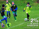 2% z dane Futbalový klub