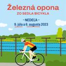 železná opona zo sedla bicykla